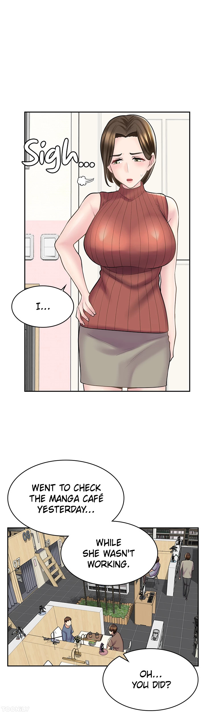 Erotic Manga Café Girls - Chapter 23 - picture 20