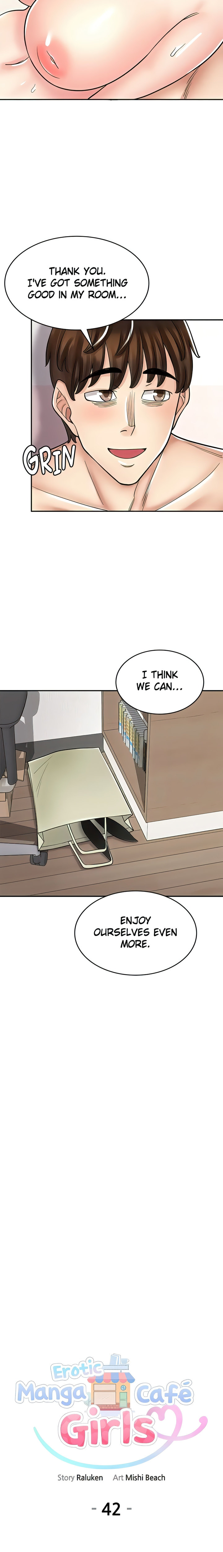 Erotic Manga Café Girls - Chapter 42 - picture 1
