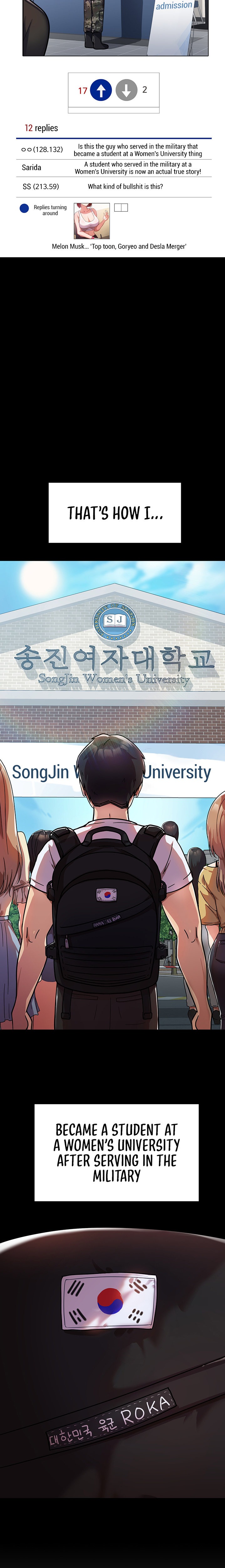 Women’s University Student who Served in the Military - Chapter 1 - picture 8