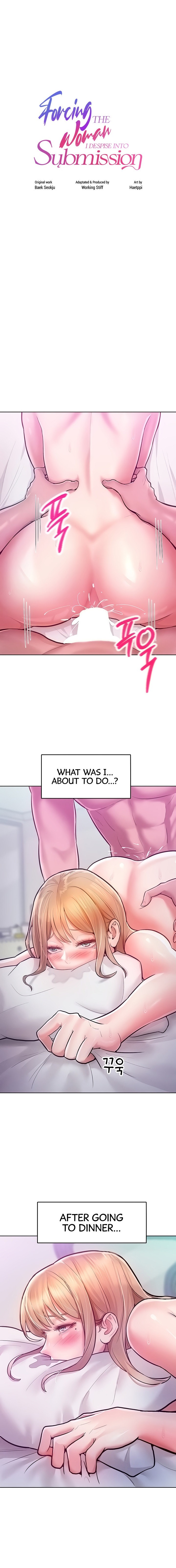Forcing the Woman I Despise Into Submission - Chapter 10 - picture 1