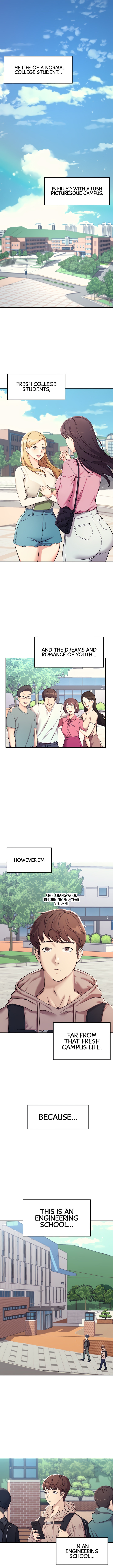 Is There No Goddess in My College? - Chapter 1 - picture 1