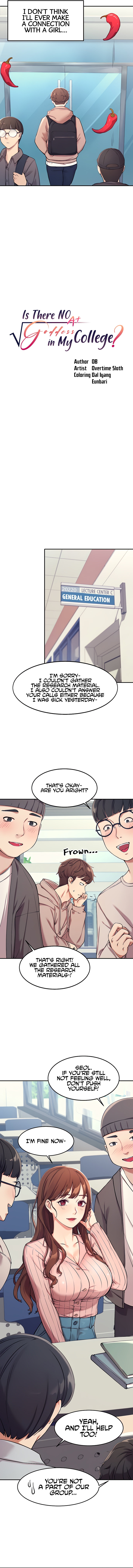 Is There No Goddess in My College? - Chapter 1 - picture 3