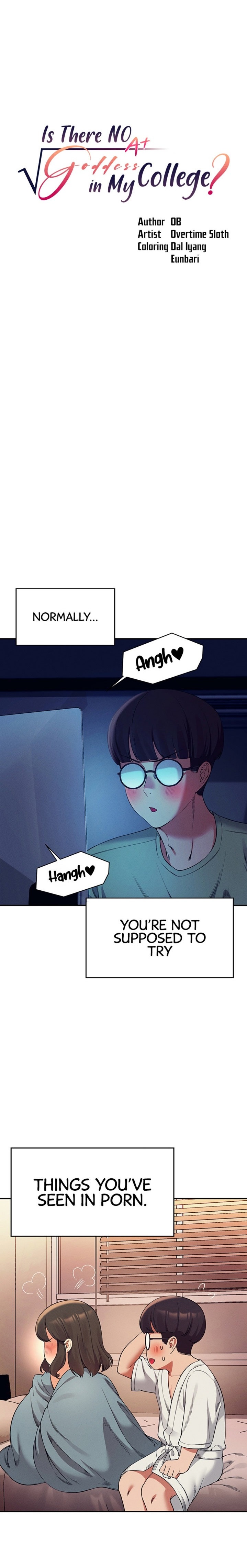 Is There No Goddess in My College? - Chapter 35 - picture 2