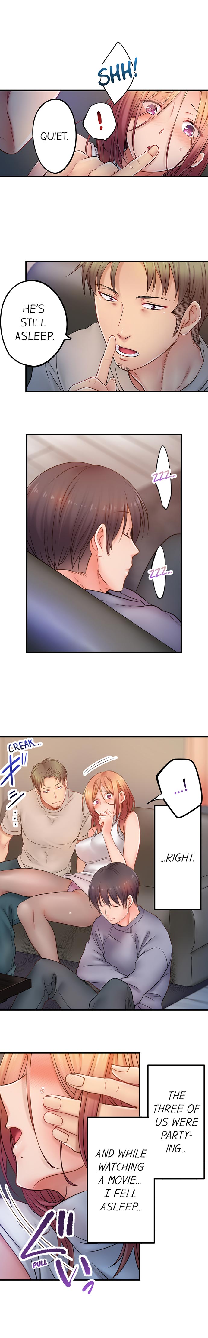 I Can’t Resist His Massage! Cheating in Front of My Husband’s Eyes - Chapter 90 - picture 3