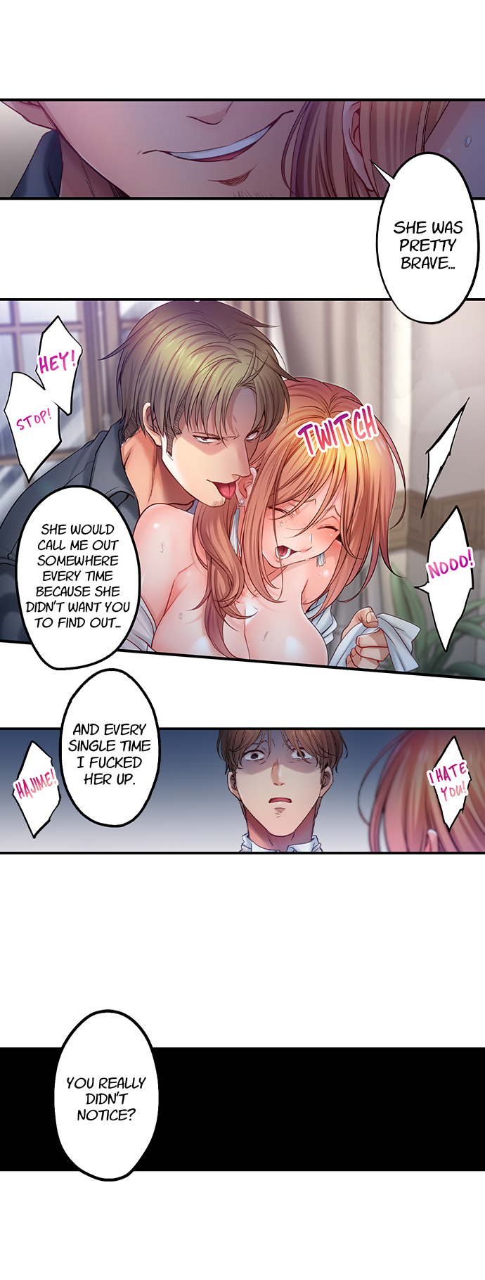 I Can’t Resist His Massage! Cheating in Front of My Husband’s Eyes - Chapter 145 - picture 8