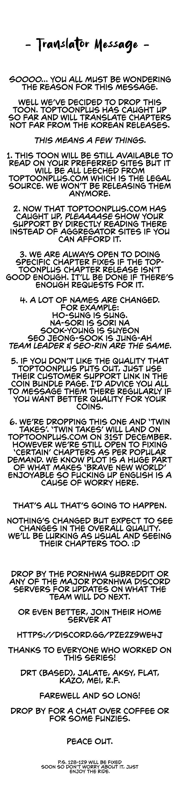 A Wonderful New World - Chapter 129.5 - picture 0