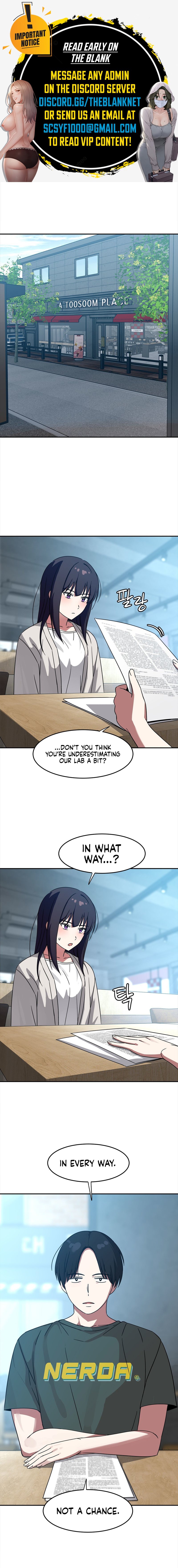 Page 1 of Chapter 14: The Iron-Wall Beauty of My Department is a Masochist?!