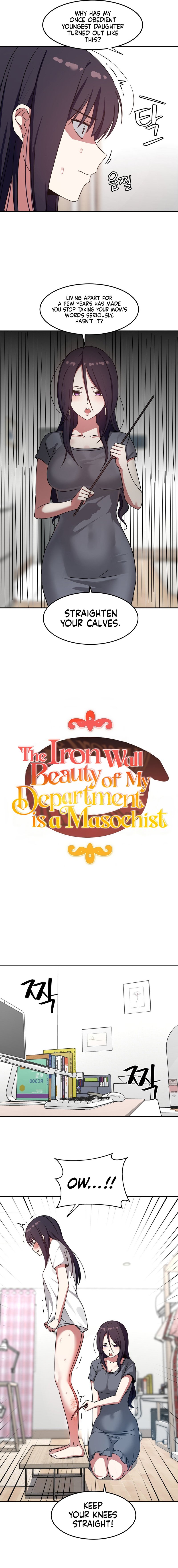 Page 4 of Chapter 15: The Iron-Wall Beauty of My Department is a Masochist?!