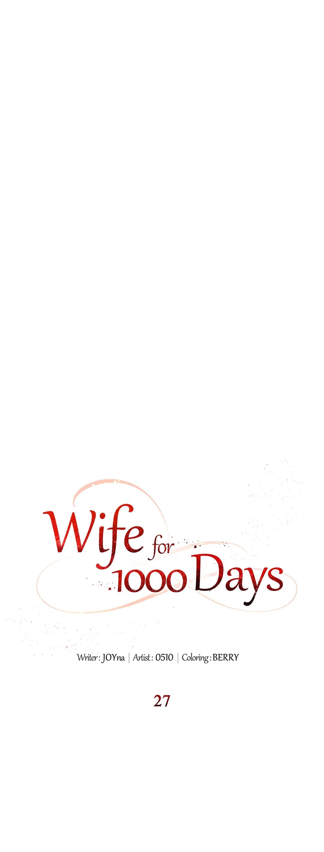 Page 28 of Chapter 27: Wife for 1000 Days