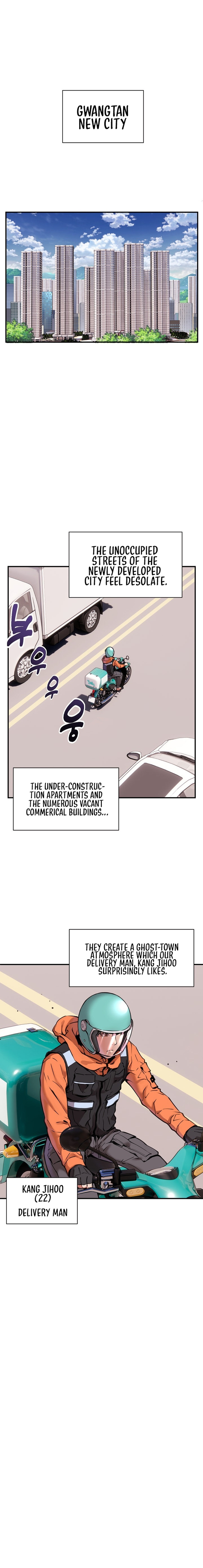 Page 1 of Chapter 1: Driver in the New City