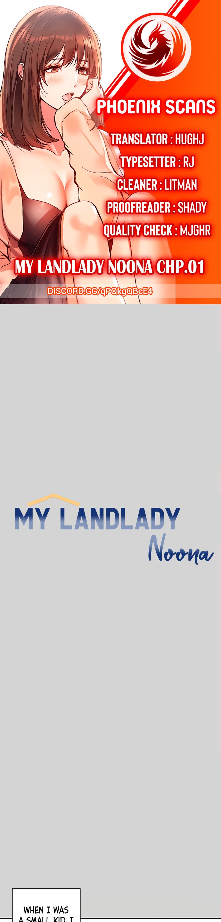 Page 1 of Chapter 1: My Landlady Noona