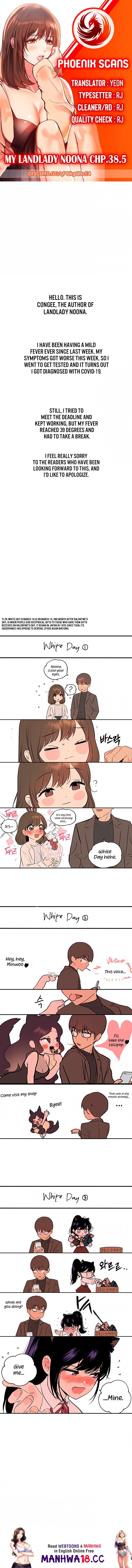 Page 1 of Chapter 38.5: My Landlady Noona