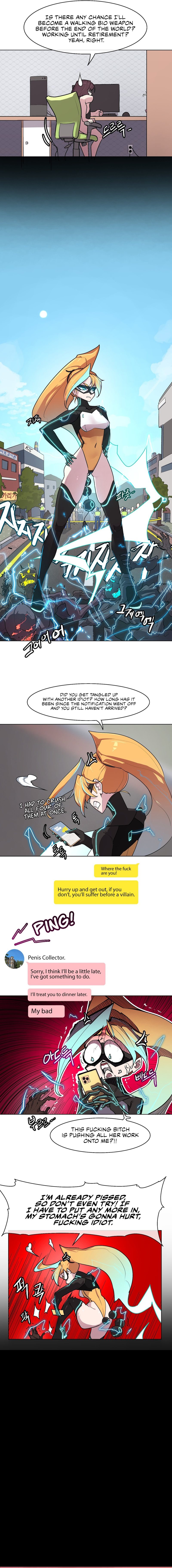 Page 9 of Chapter 7: Secret! Orgasm Hero