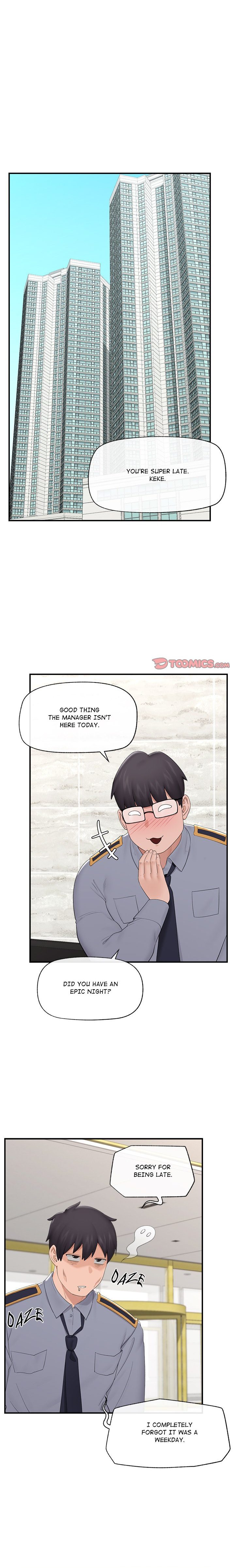 Page 6 of Chapter 36: Hypnotist Security Guard