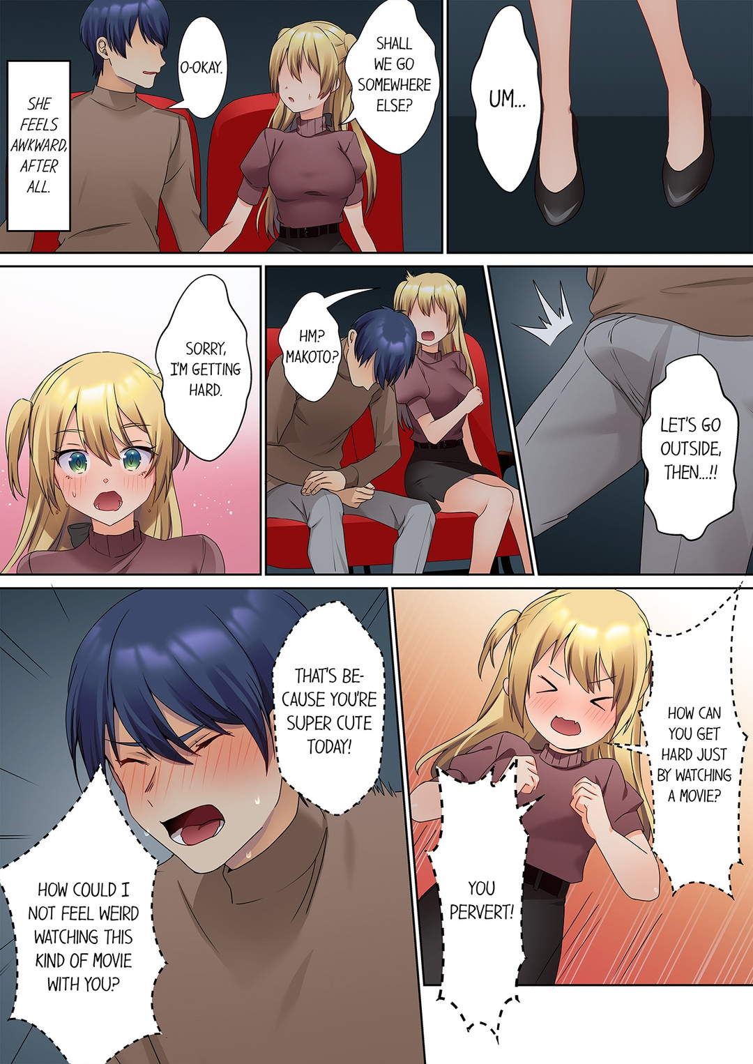 Page 1 of Chapter 15: The Quiet Girl’s Erogenous Zone