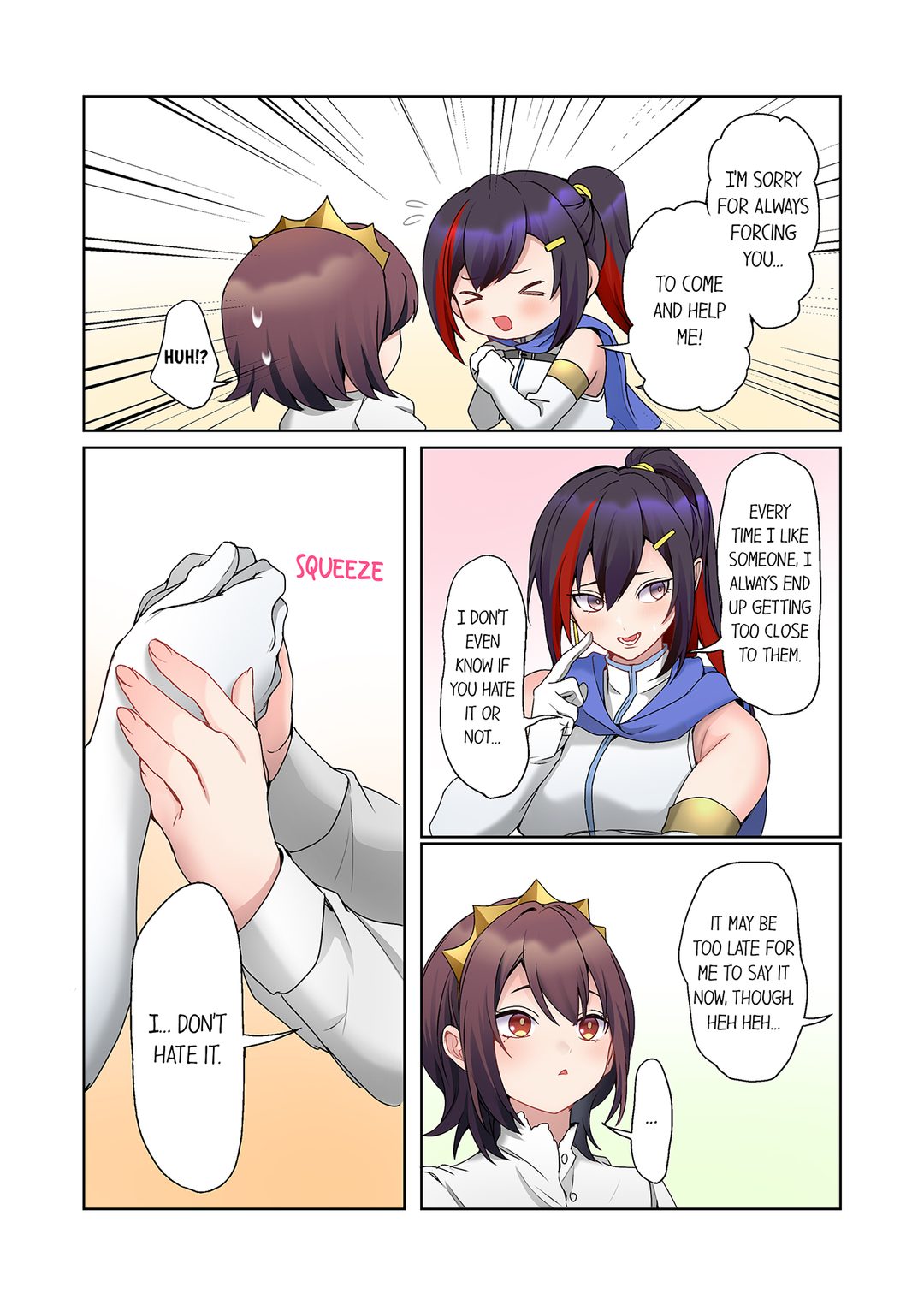 Page 2 of Chapter 64: The Quiet Girl’s Erogenous Zone