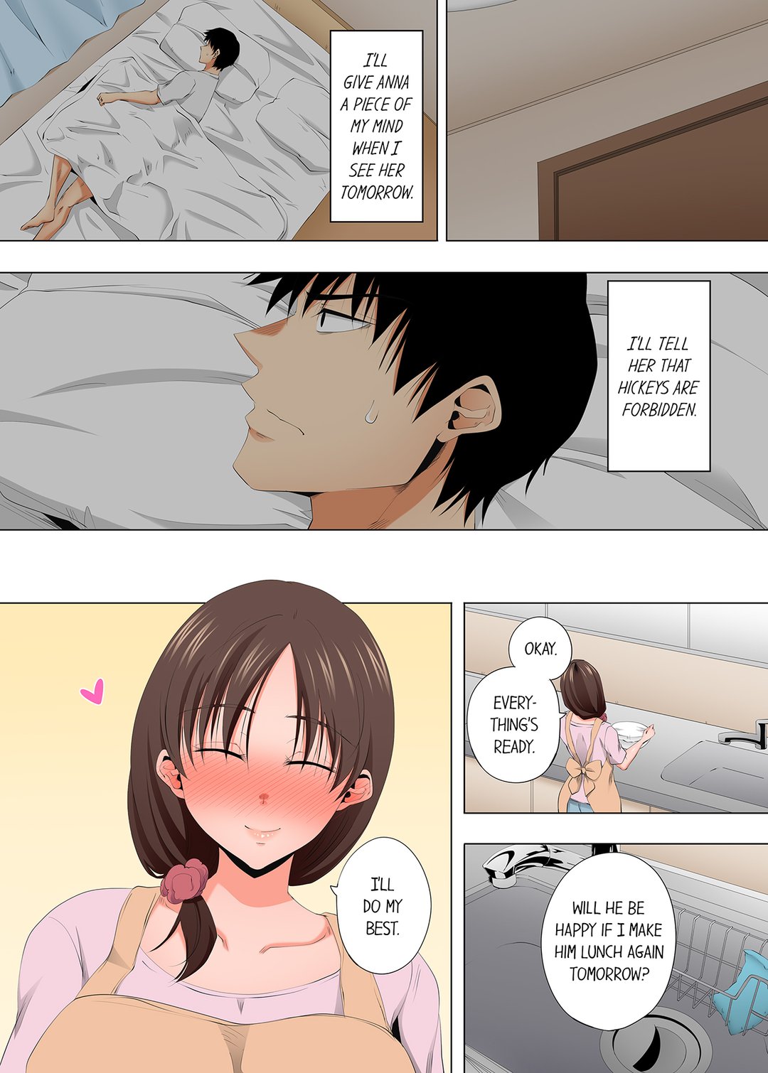 Page 8 of Chapter 144: A Sexless Wife Finds Pleasures