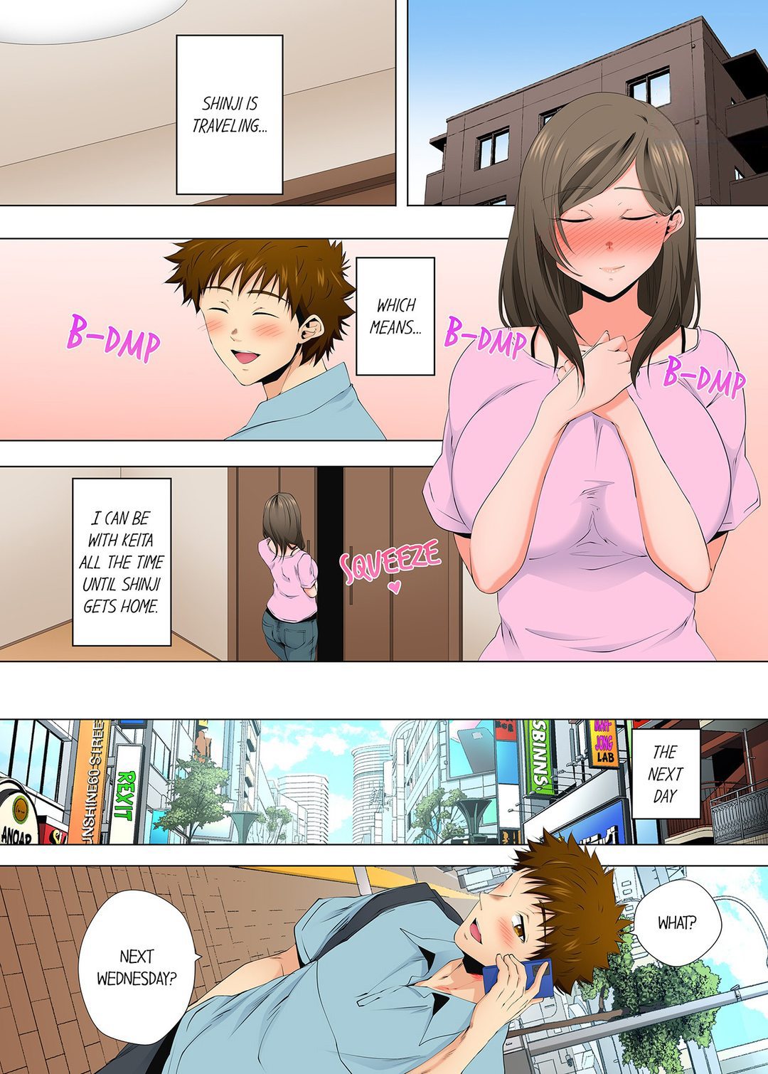 Page 1 of Chapter 154: A Sexless Wife Finds Pleasures