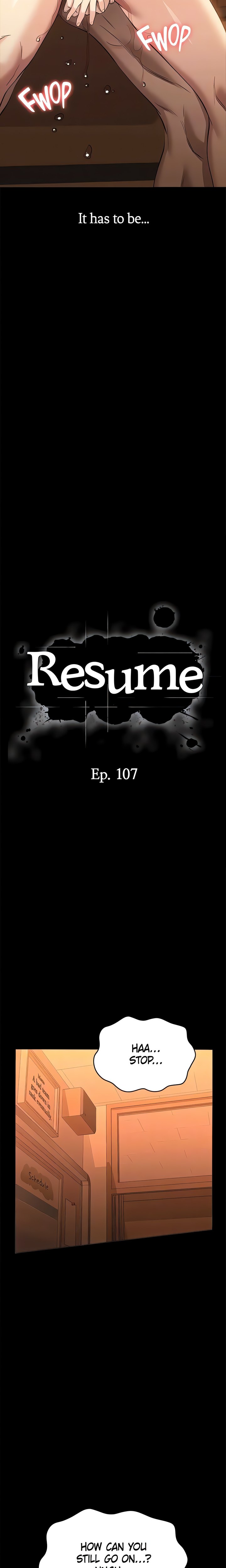 Page 6 of Chapter 107: Resume