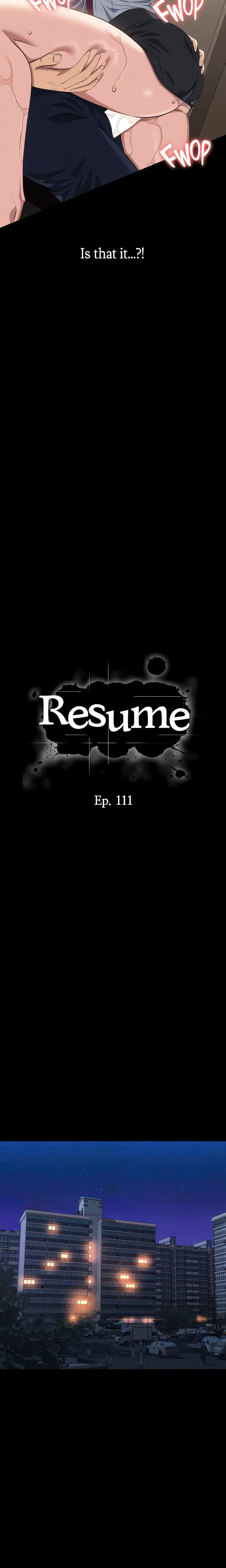 Page 5 of Chapter 111: Resume