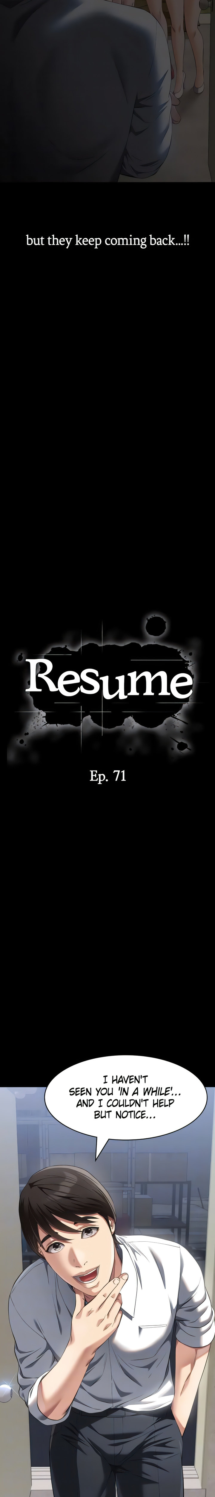 Page 6 of Chapter 71: Resume