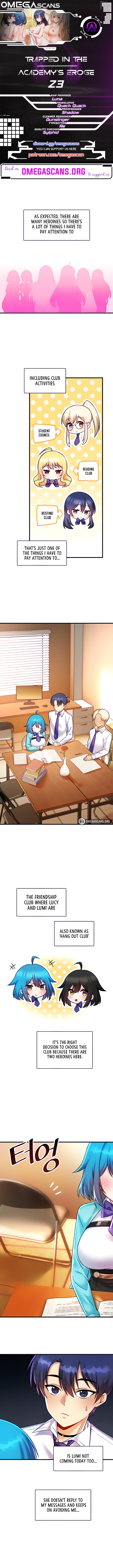 Page 1 of Chapter 23: Trapped in the Academy’s Eroge