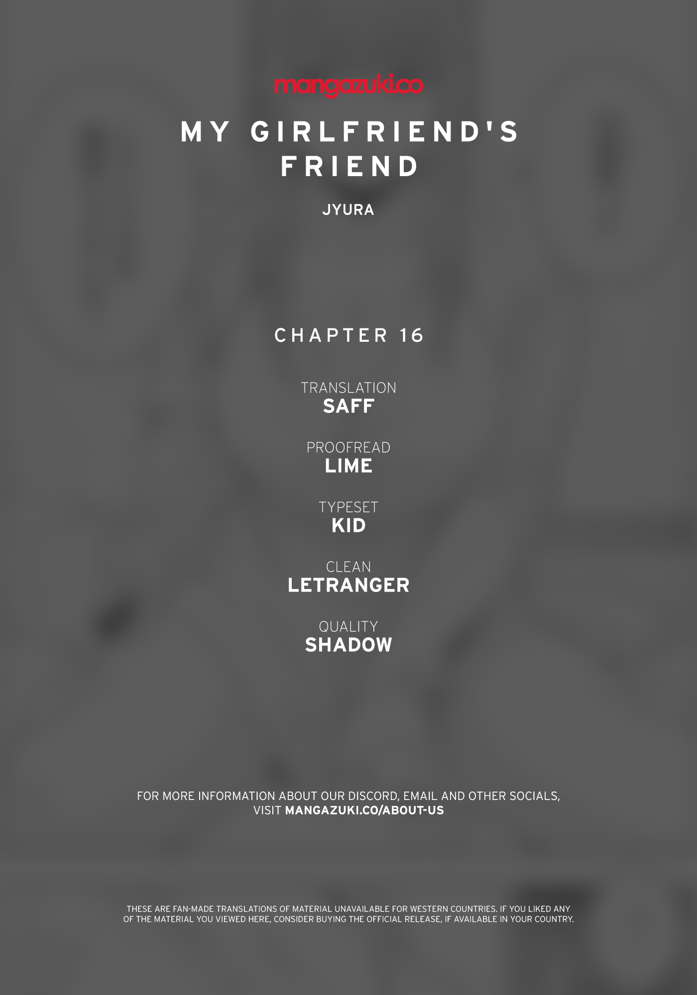 Page 1 of Chapter 16: My Girlfriend's Friend