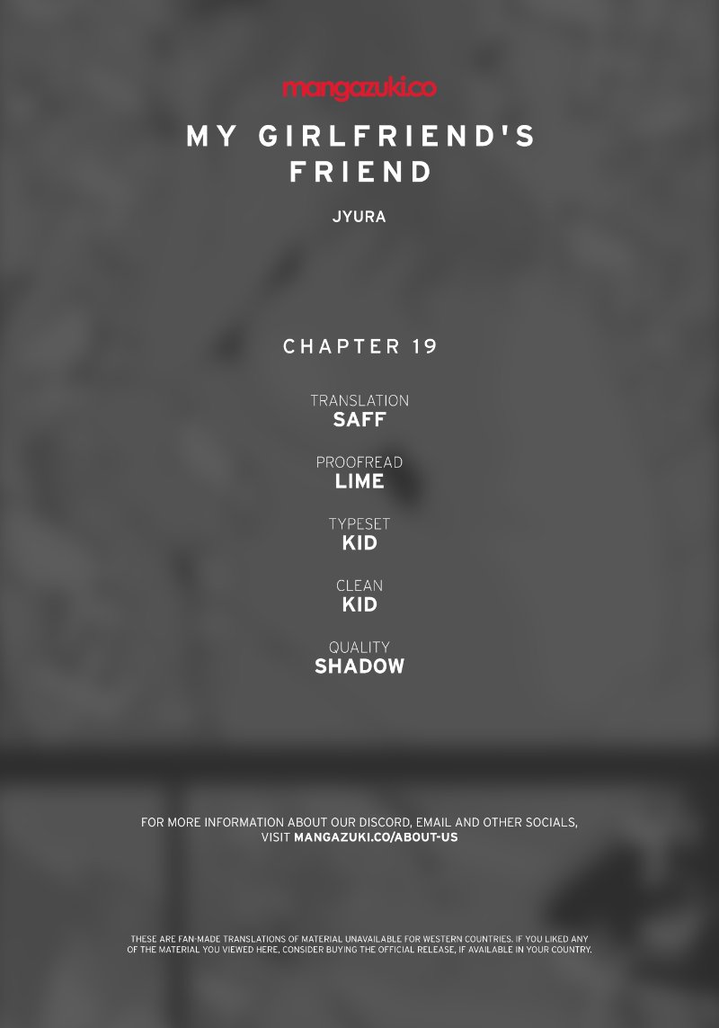 Page 1 of Chapter 19: My Girlfriend's Friend