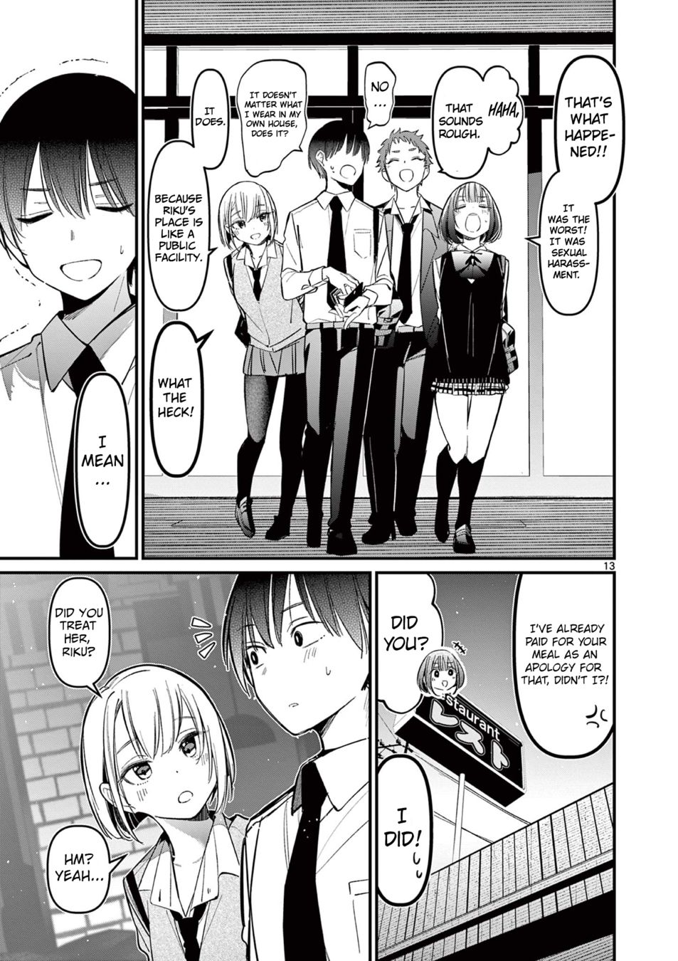 Page 13 of Chapter 16: Aitsu no Kanojo