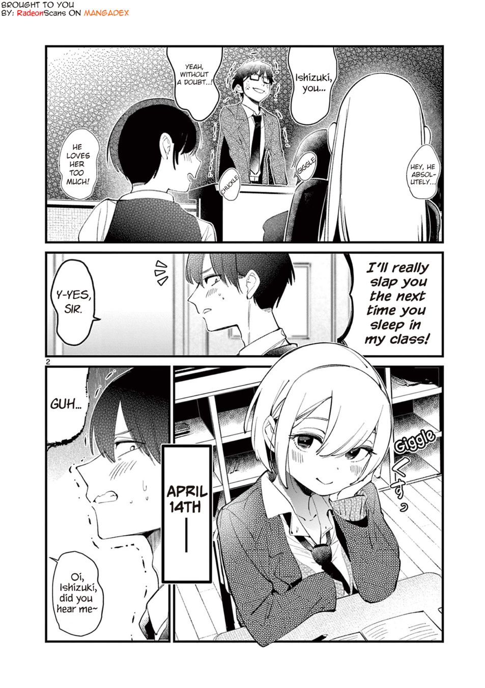 Page 2 of Chapter 2: Aitsu no Kanojo