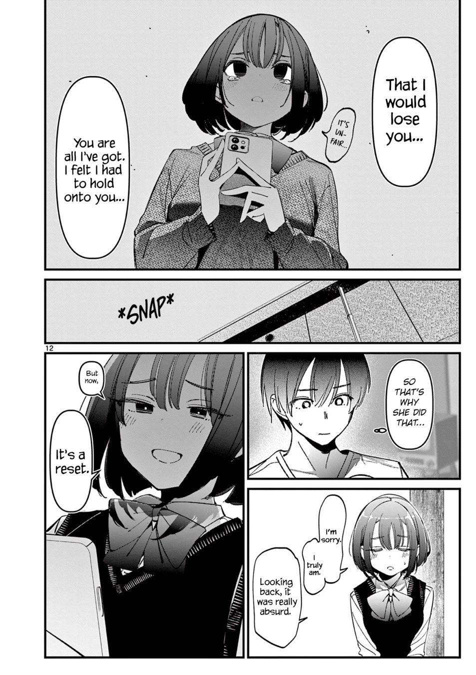 Page 12 of Chapter 24: Aitsu no Kanojo