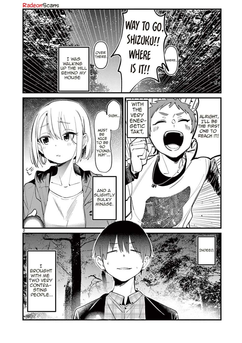 Page 2 of Chapter 3: Aitsu no Kanojo