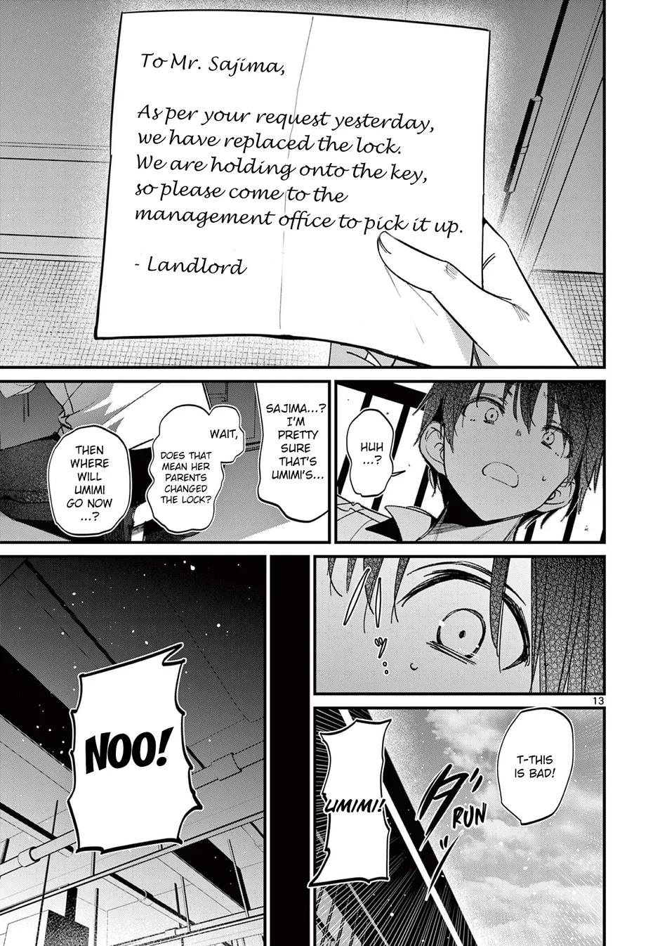Page 13 of Chapter 58: Aitsu no Kanojo