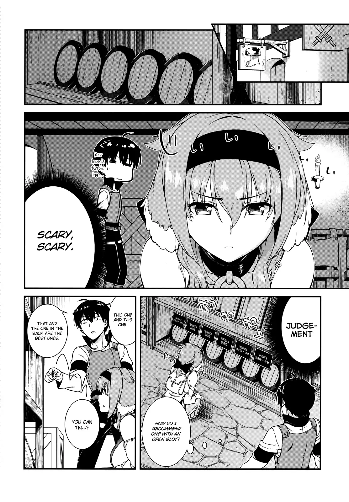 Page 16 of Chapter 10: Isekai Meikyuu de Harem wo