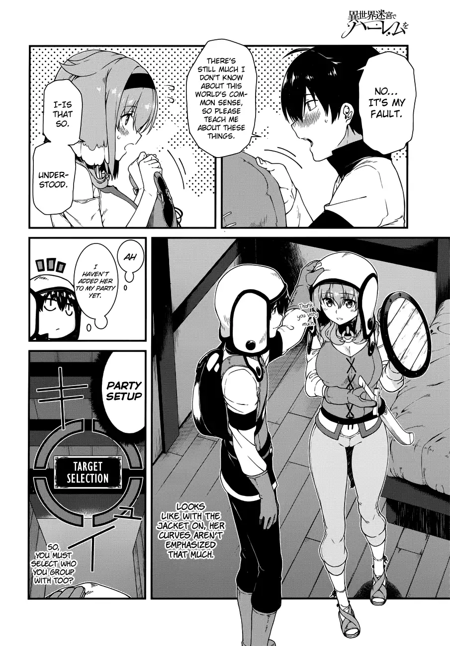 Page 16 of Chapter 13: Isekai Meikyuu de Harem wo