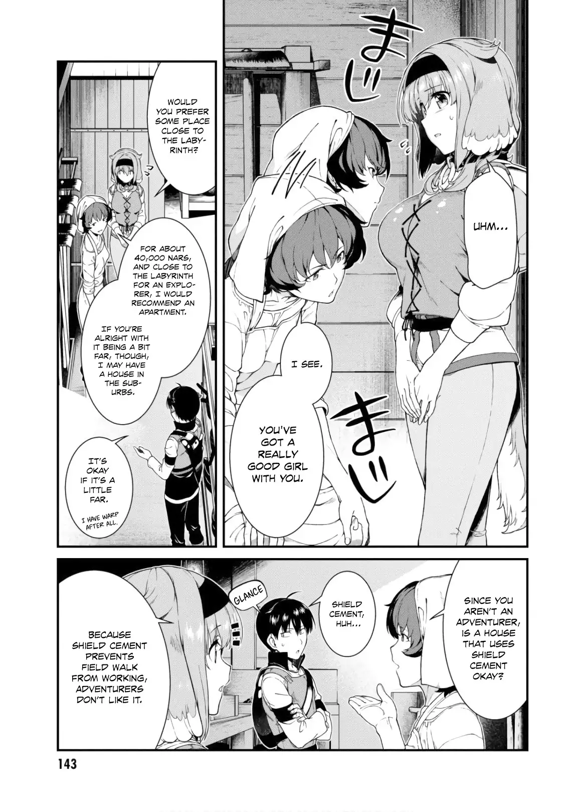 Page 12 of Chapter 24: Isekai Meikyuu de Harem wo