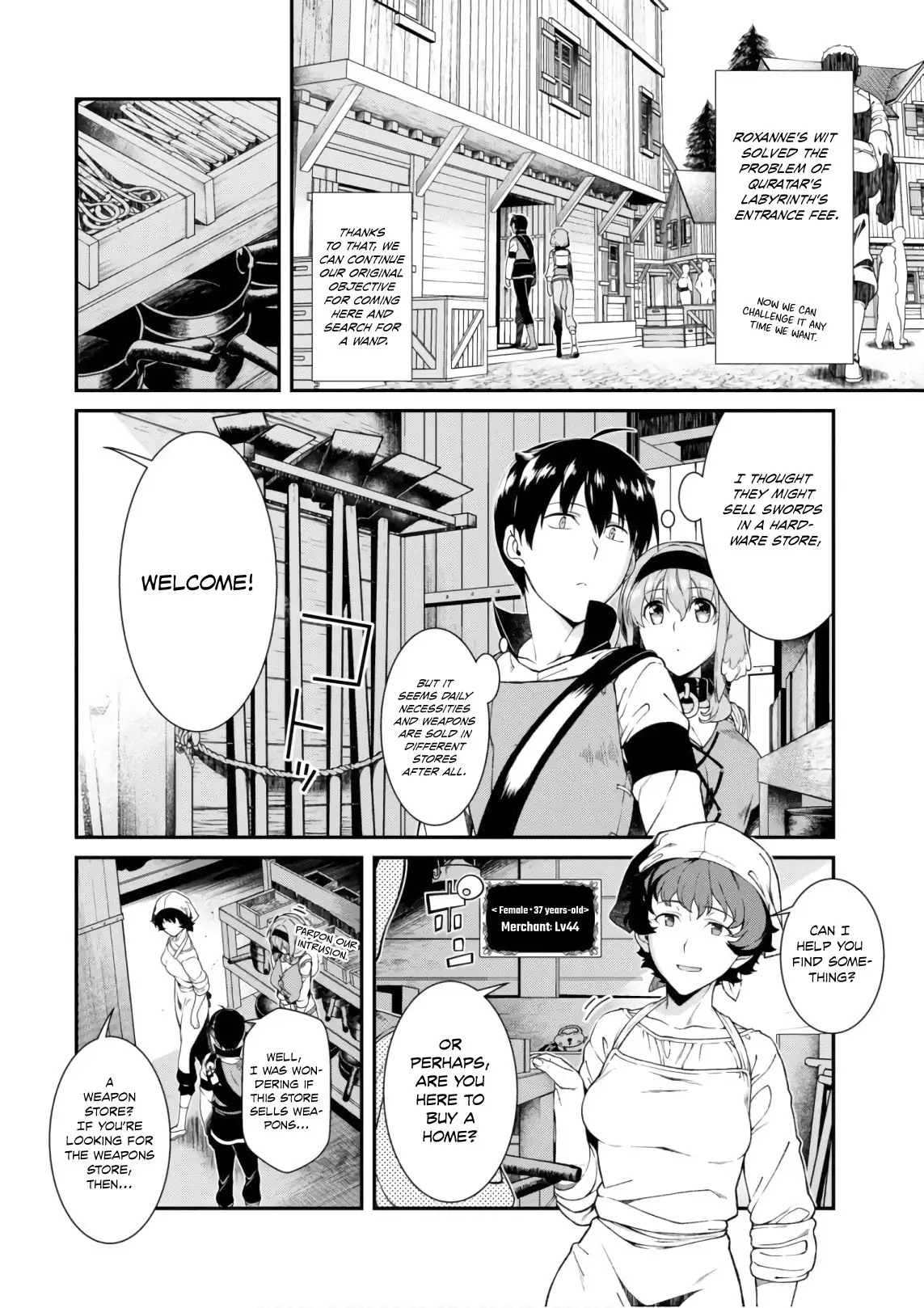 Page 3 of Chapter 24: Isekai Meikyuu de Harem wo