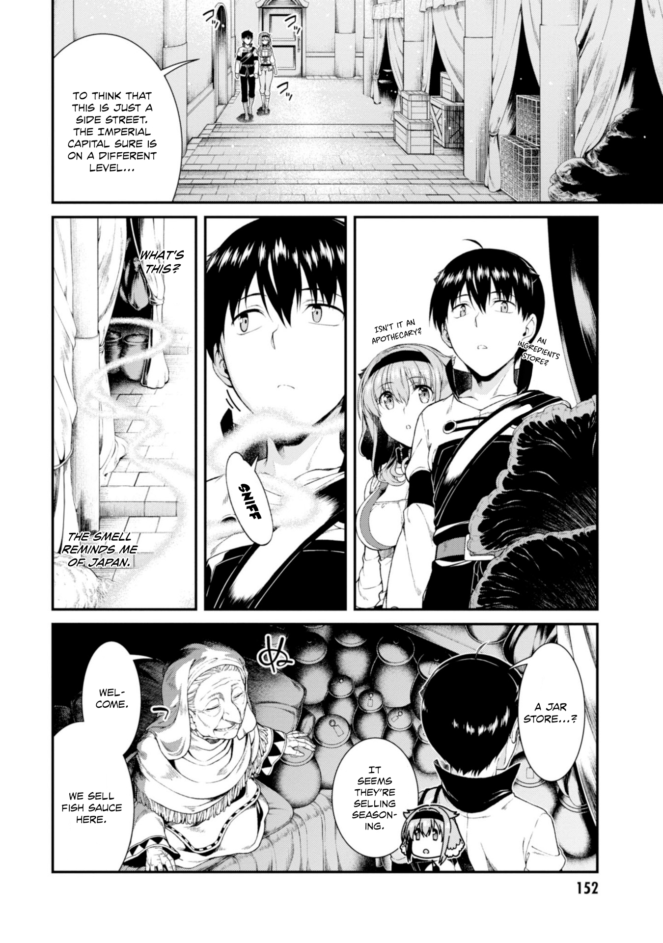 Page 3 of Chapter 31: Isekai Meikyuu de Harem wo