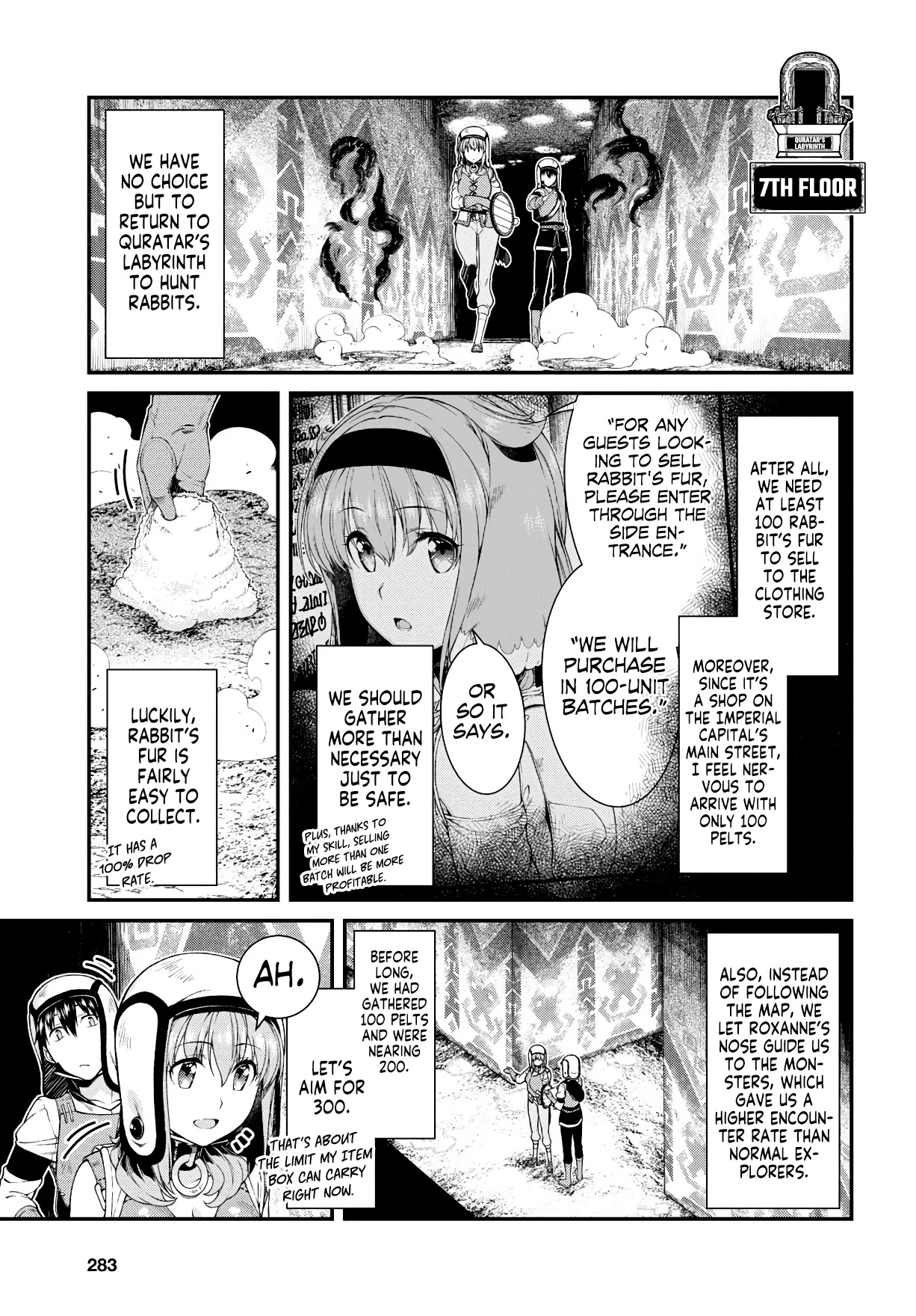 Page 4 of Chapter 34: Isekai Meikyuu de Harem wo