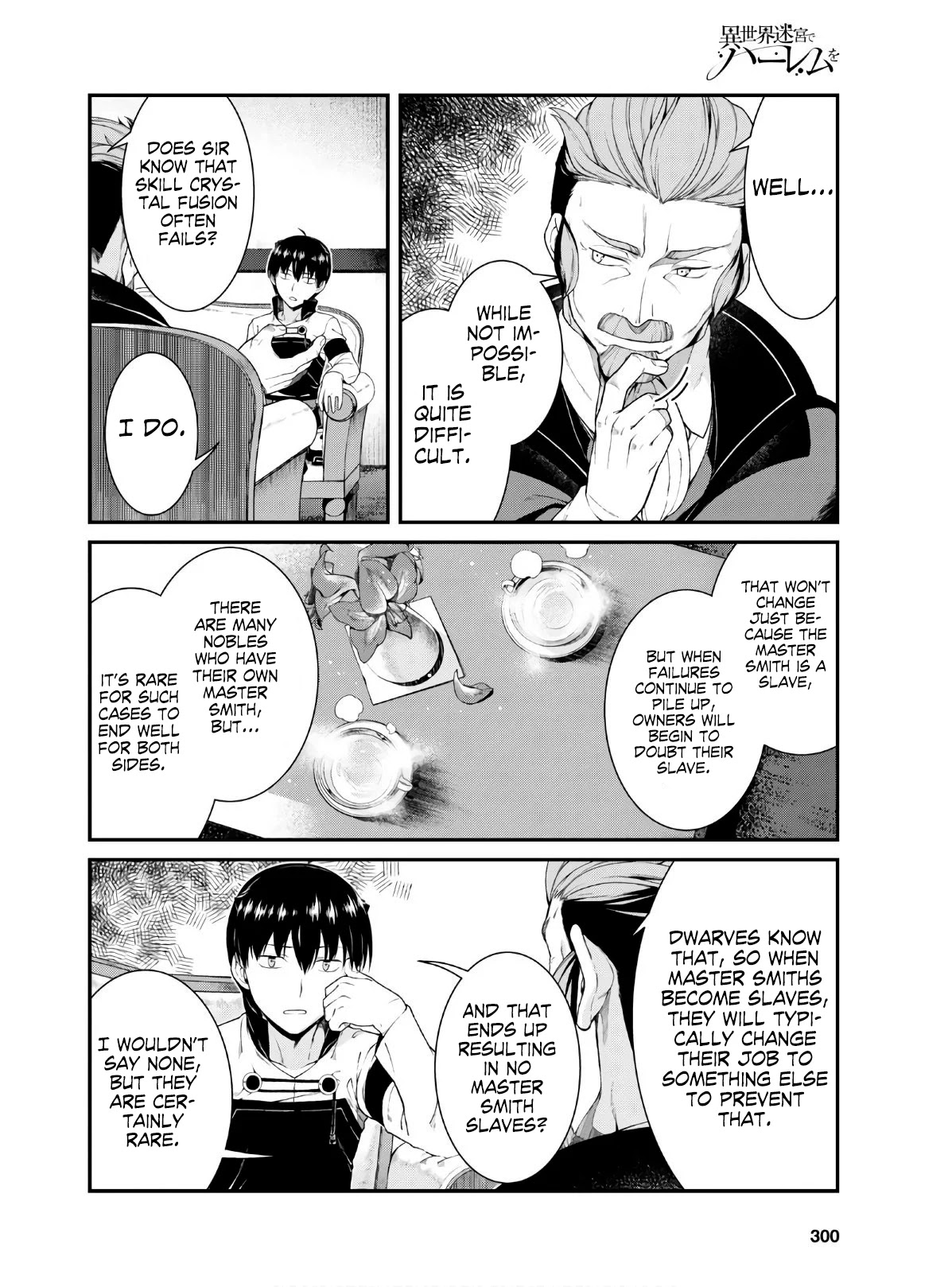 Page 19 of Chapter 37: Isekai Meikyuu de Harem wo