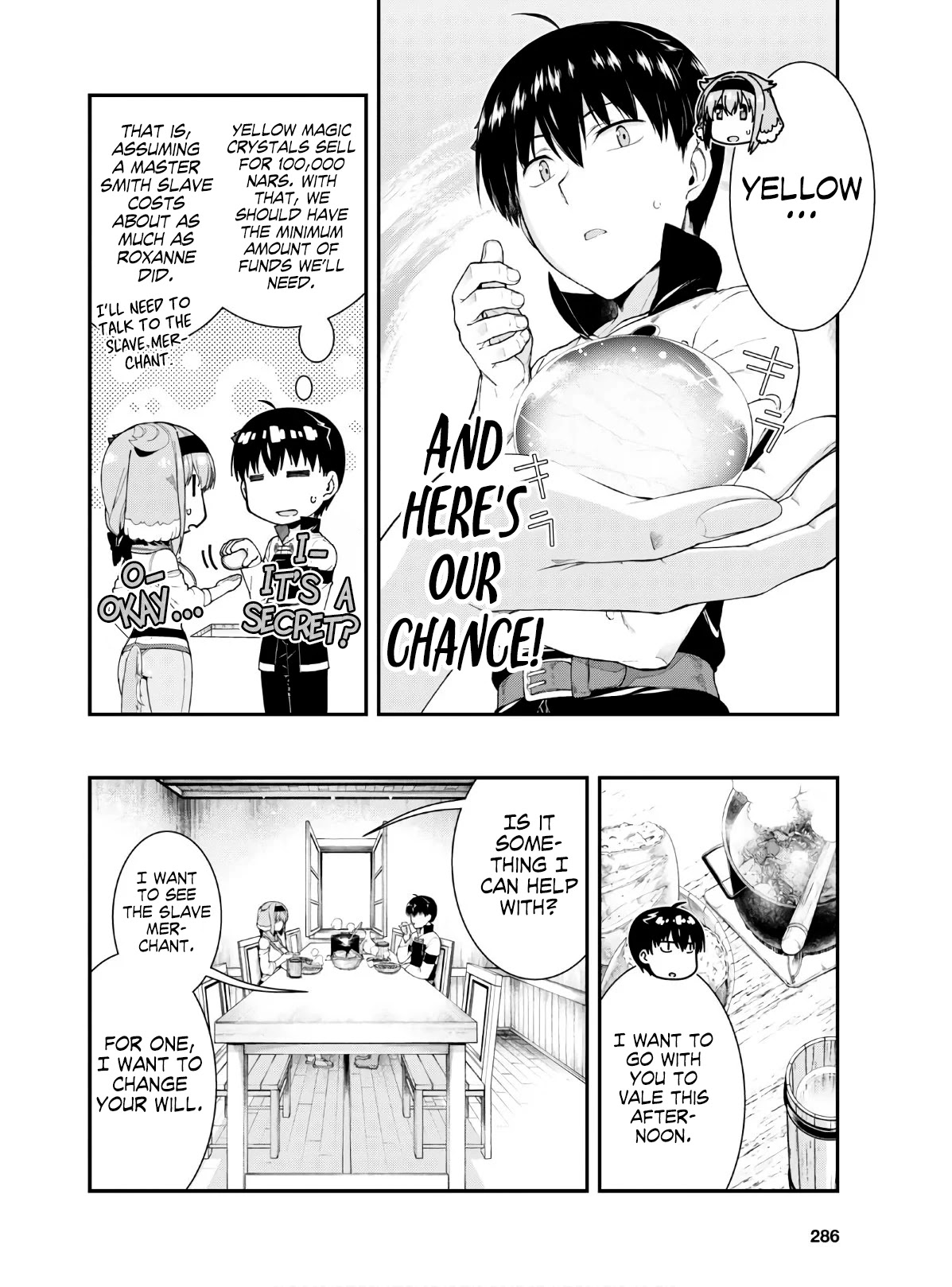 Page 5 of Chapter 37: Isekai Meikyuu de Harem wo