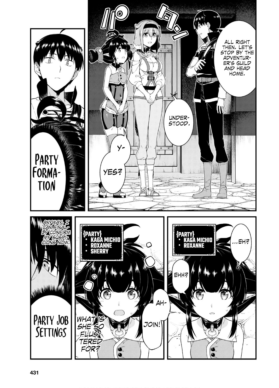 Page 25 of Chapter 38: Isekai Meikyuu de Harem wo