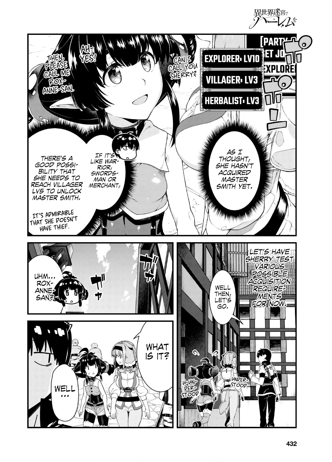 Page 26 of Chapter 38: Isekai Meikyuu de Harem wo