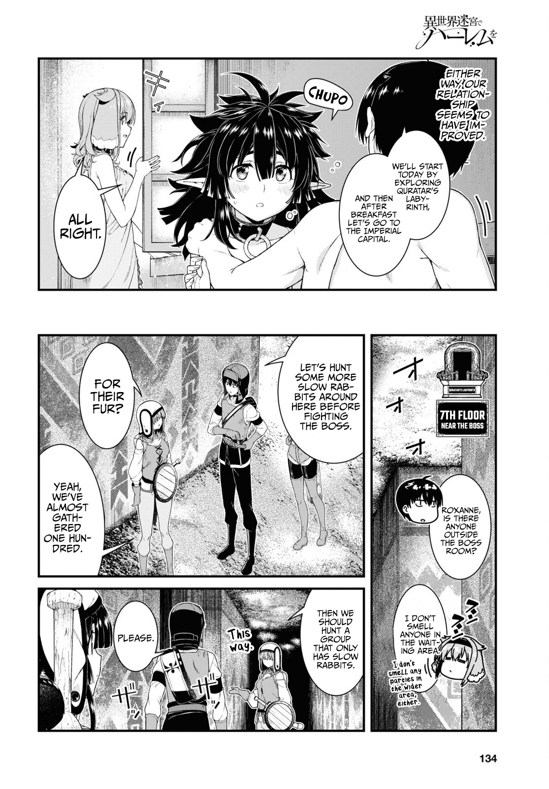 Page 5 of Chapter 55: Isekai Meikyuu de Harem wo