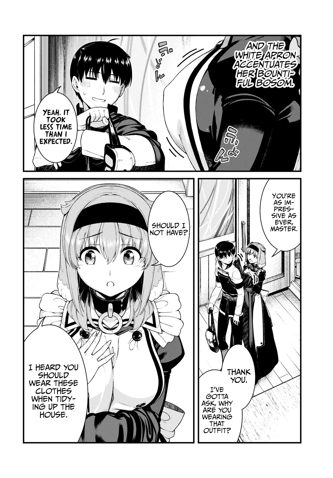 Page 3 of Chapter 65: Isekai Meikyuu de Harem wo