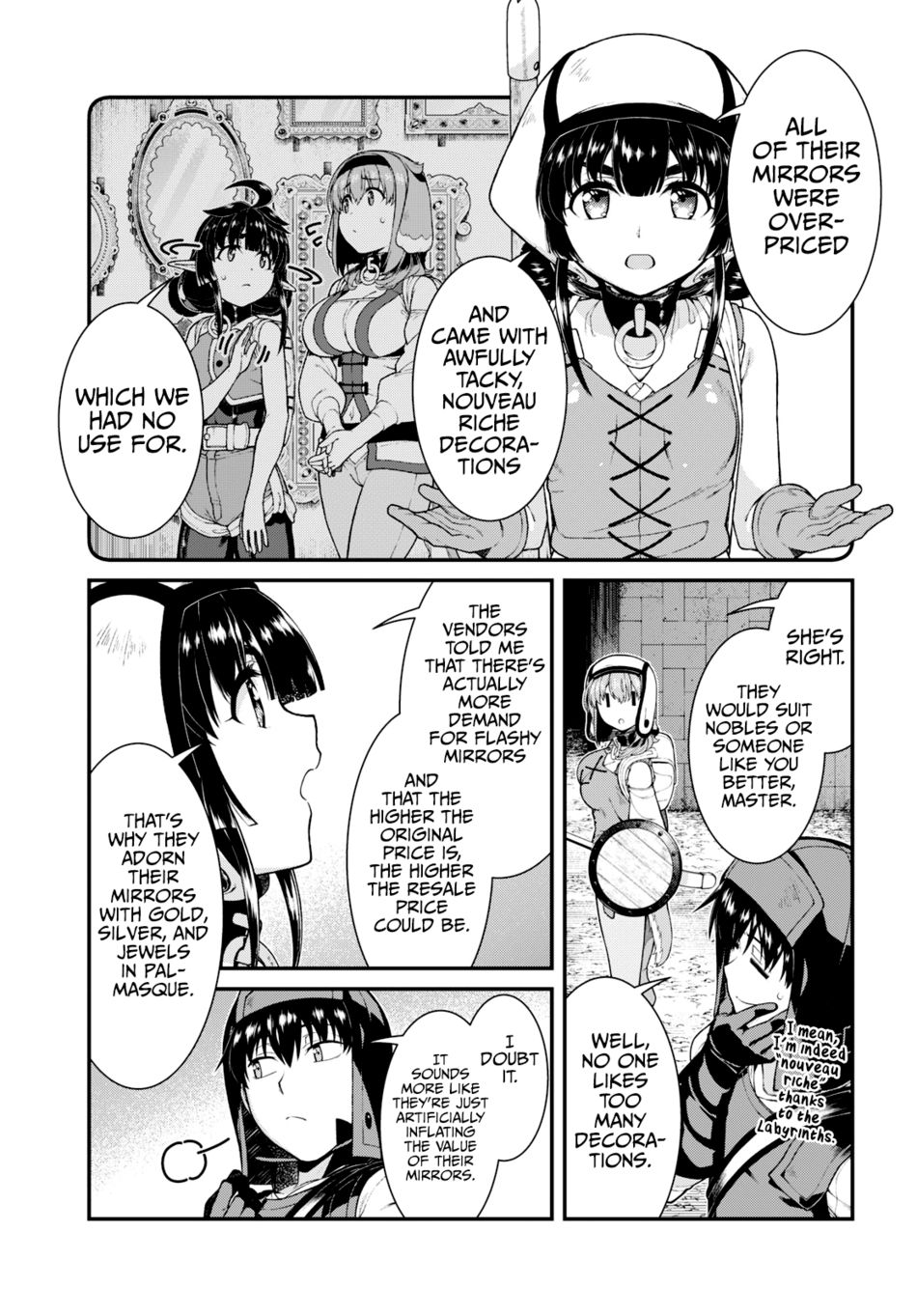 Page 10 of Chapter 78: Isekai Meikyuu de Harem wo