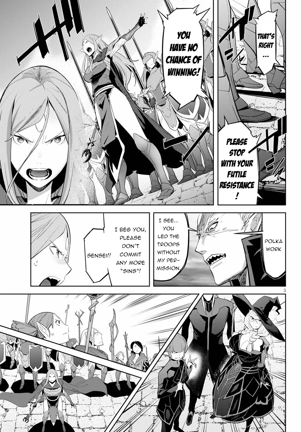 Page 6 of Chapter 31: Game of Familia: Kazoku Senki