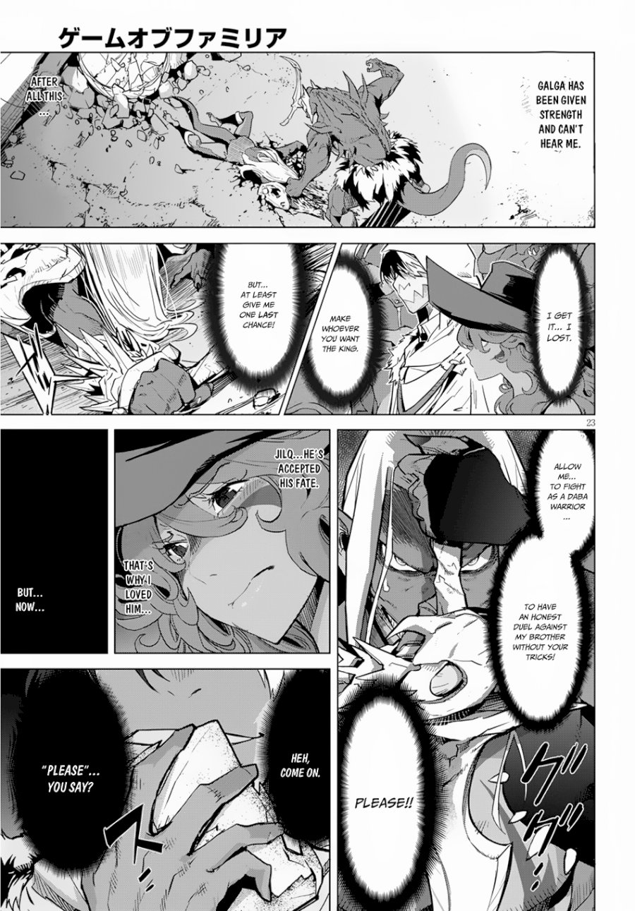 Page 24 of Vol.3 Chapter 15: Imperial Wrath: Game of Familia: Kazoku Senki