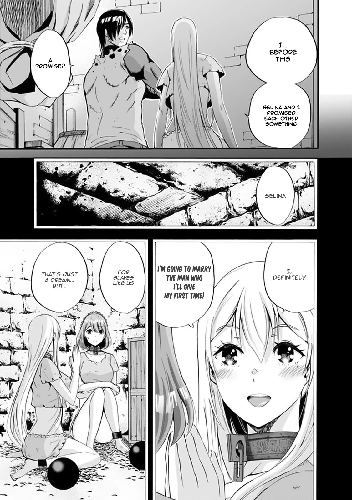 Page 4 of Chapter 12: The Room, The Blindfold, And Me: Uragirareta S Rank Boukensha no Ore wa, Aisuru Dorei no Kanojora to Tomoni Dorei dake no Harem Guild o Tsukuru