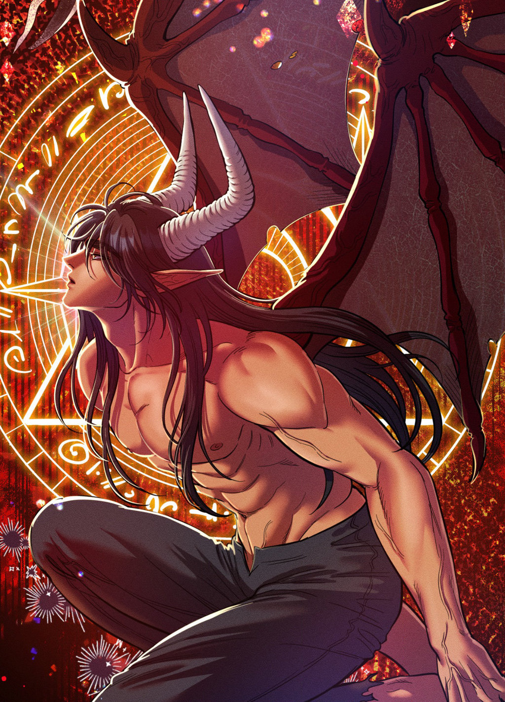 Page 9 of Chapter 79: Hana’s Demons of Lust